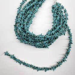 Turkuaz Yıldız Taş Boncuk-DTB-101