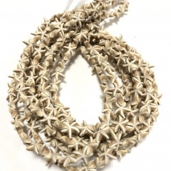 Krem Yıldız Taş Boncuk-DTB-1013