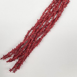 Mercan Kırmızısı Yıldız Taş Boncuk-DTB-102