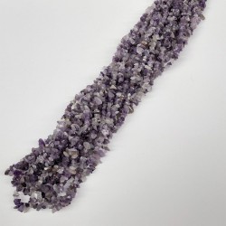 Mor Lila Çakıl Taşı Boncuk-DTB-103