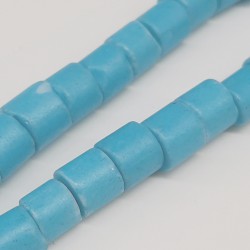Turkuaz Silindir Parlak Boncuk-DTB-1036
