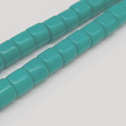 Firuze Silindir Parlak Boncuk-DTB-1037