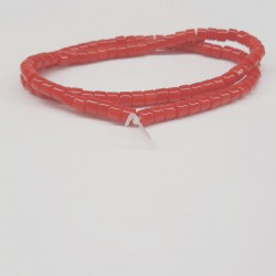 Kırmızı Silindir Parlak Boncuk-DTB-1040