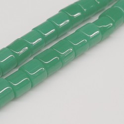 Yeşil Silindir Parlak Boncuk-DTB-1041