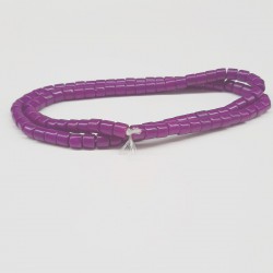 Koyu Mor Silindir Mat Boncuk-DTB-1042