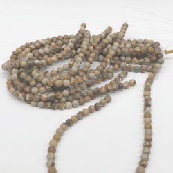 Renkli Doğal Taş Boncuk 8 mm-DTB-1047