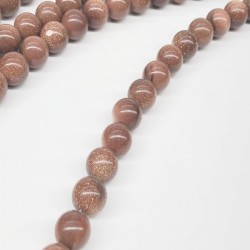 Renkli Doğal Taş Boncuk 10 mm-DTB-1050