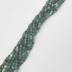 Renkli Akik Doğal Taş Boncuk 8 mm-DTB-1052