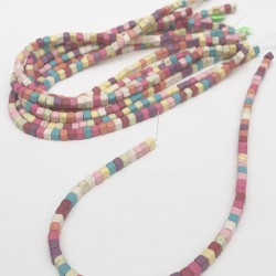 Renkli Akik Doğal Taş Boncuk 8 mm-DTB-1054