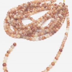 Renkli Akik Doğal Taş Boncuk 8 mm-DTB-1055