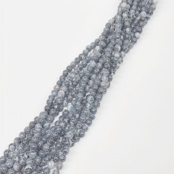 Renkli Akik Doğal Taş Boncuk 8 mm-DTB-1062