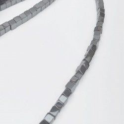 Hematit Küçük Kare Taş Boncuk-DTB-1074