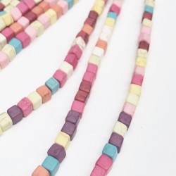 Renkli Küp Taş Boncuk-DTB-1076