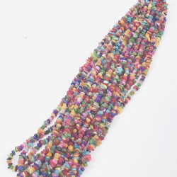 Renkli Çakıl Taşı Boncuk-DTB-1087