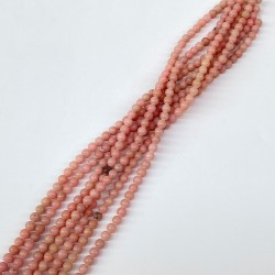 Somon Ceyt Doğal Taş Boncuk Boyut 8 Mm 1 Dizi-DTB-1102