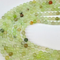 Mint Yeşili Ceyt Doğal Taş Boncuk Boyut 8 Mm 1 Dizi-DTB-1109