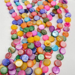 Rengarenk Yassı Doğal Taş 1 Dizi 8 Mm-DTB-1119