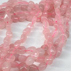 Pembe Mercimek Kesim Kuvars Doğal Taş 1 Dizi-DTB-1131