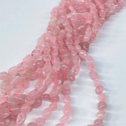 Pembe Mercimek Kesim Kuvars Doğal Taş 1 Dizi-DTB-1131