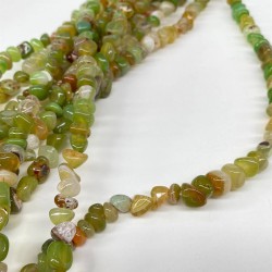 Yeşil Çakıl Taşı Kesim Doğal Taş 1 Dizi-DTB-1164