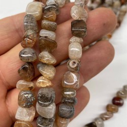 Bej Çakıl Taşı Kesim Doğal Taş 1 Dizi-DTB-1165