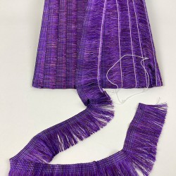 Mor Düz İp Saçak Püskül Şerit-DUZIP-1000 Mor Düz İp Saçak Püskül Şerit-DUZIP-1000