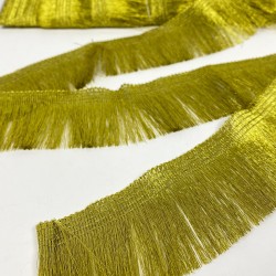 Gold Düz İp Saçak Püskül Şerit-DUZIP-1001 Gold Düz İp Saçak Püskül Şerit-DUZIP-1001