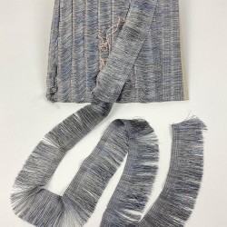 Antrasit Gri Düz İp Saçak Püskül Şerit-DUZIP-1007 Antrasit Gri Düz İp Saçak Püskül Şerit-DUZIP-1007