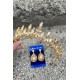 Elvira Gold Gelin Kına Tacı Özel Gün Aksesuar Kadın Taç Ve Damla Mekik Küpe Takımı-ELVIRA-31 Elvira Gold Gelin Kına Tacı Özel Gün Aksesuar Kadın Taç Ve Damla Mekik Küpe Takımı-ELVIRA-31