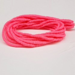 Neon Fuşya Fimo Hamur Boncuk-FHB-1000