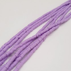 Lila Fimo Hamur Boncuk-FHB-1007