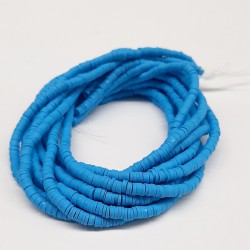 Mavi Fimo Hamur Boncuk-FHB-1011