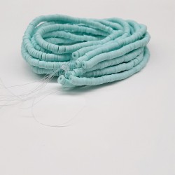 Açık Turkuaz Fimo Hamur Boncuk-FHB-1030