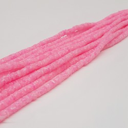 Pembe Fimo Hamur Boncuk-FHB-1039