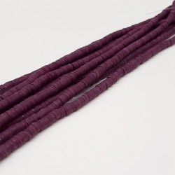 Mürdüm Fimo Hamur Boncuk-FHB-1042