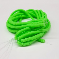 Neon Yeşil Fimo Hamur Boncuk-FHB-1043