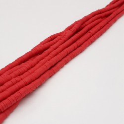 Kırmızı Fimo Hamur Boncuk-FHB-1047 Kırmızı Fimo Hamur Boncuk-FHB-1047