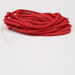 Kırmızı Fimo Hamur Boncuk-FHB-1047 Kırmızı Fimo Hamur Boncuk-FHB-1047