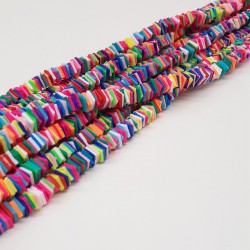 Kare Renkli Fimo Hamur Boncuk-FHB-1060 Kare Renkli Fimo Hamur Boncuk-FHB-1060