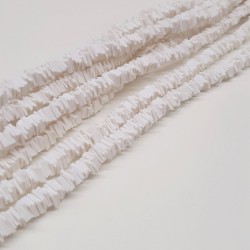 Beyaz Kare Fimo Hamur Boncuk-FHB-1065