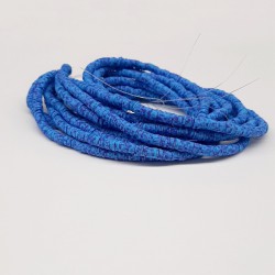 Desenli Mavi Fimo Hamur Boncuk-FHB-1070