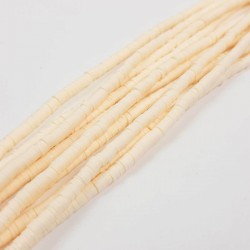 Krem 4 mm Fimo Boncuk-FHB-1088