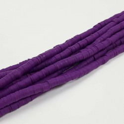 Mor Fimo Boncuk-FHB-1090