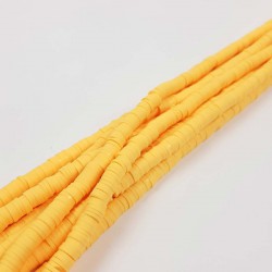 Sarı Fimo Boncuk-FHB-1112