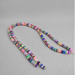 Pastel Renkli Fimo Hamur Boncuk-FHB-1144