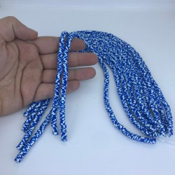 Mavi Beyazlı Fimo Hamur Boncuk-FHB-1158