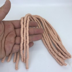 Açık Kapiçino Rengi Fimo Hamur Boncuk-FHB-1175