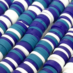 Mavi Renkli Fimo Hamur Boncuk-FHB-1191