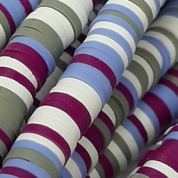 Mürdüm Grili Renkli Fimo Hamur Boncuk-FHB-1200