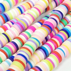 Pembeli Renkli Fimo Hamur Boncuk-FHB-1201